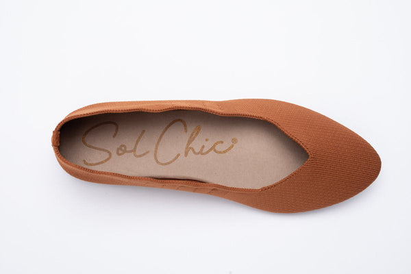 Cate Cinnamon Womens Flats