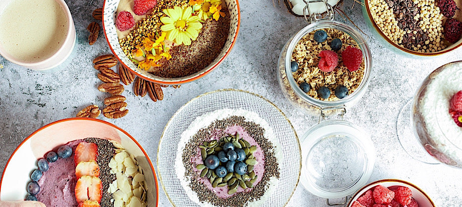 smoothie bowls make a healthy breakfast