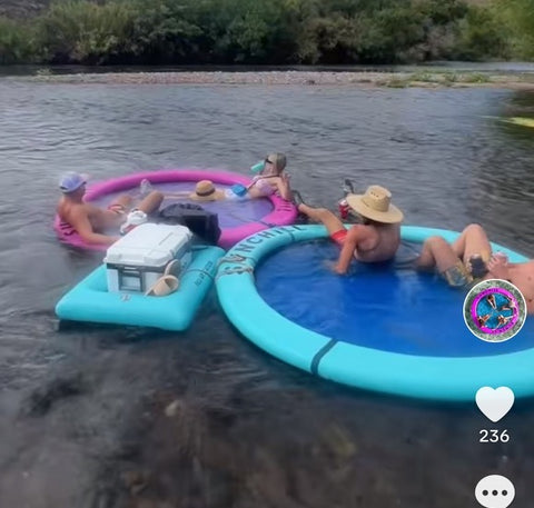 river floaty