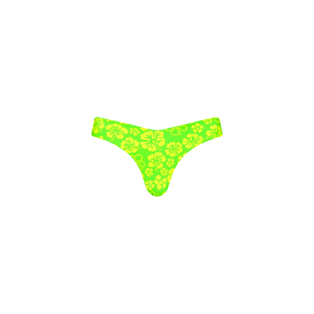 Aloha Lime - Cheeky V Bikini Bottom