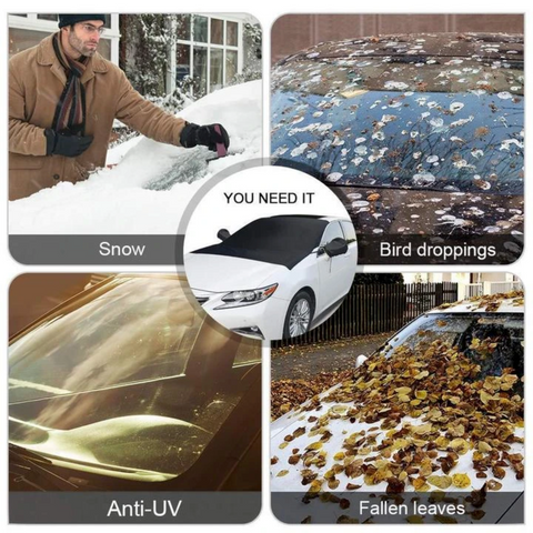 All Year Windshield Protection Snow, Fallen Leaves, Anti-UV, Bird droppings