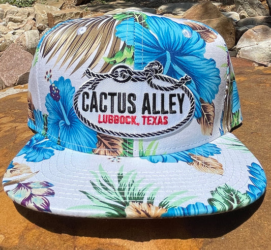 Flank Rope - CA Floral, Snapback Cap – Cactus Alley Hat Co.