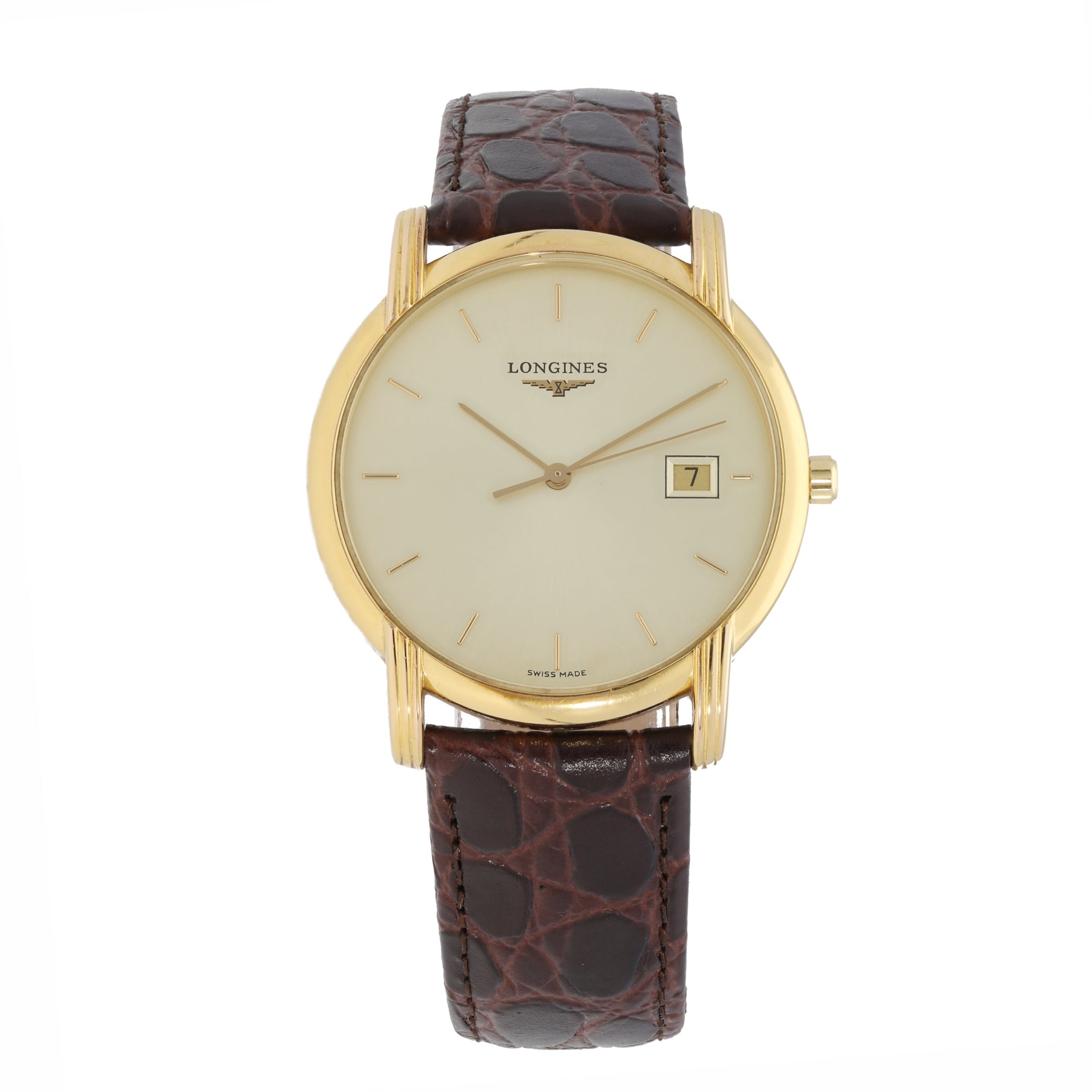 Longines La Grande Classique L4.697.2 34mm Gold Plated Mens Watch– Est1897