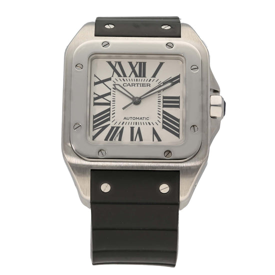 cartier mens watch santos 100