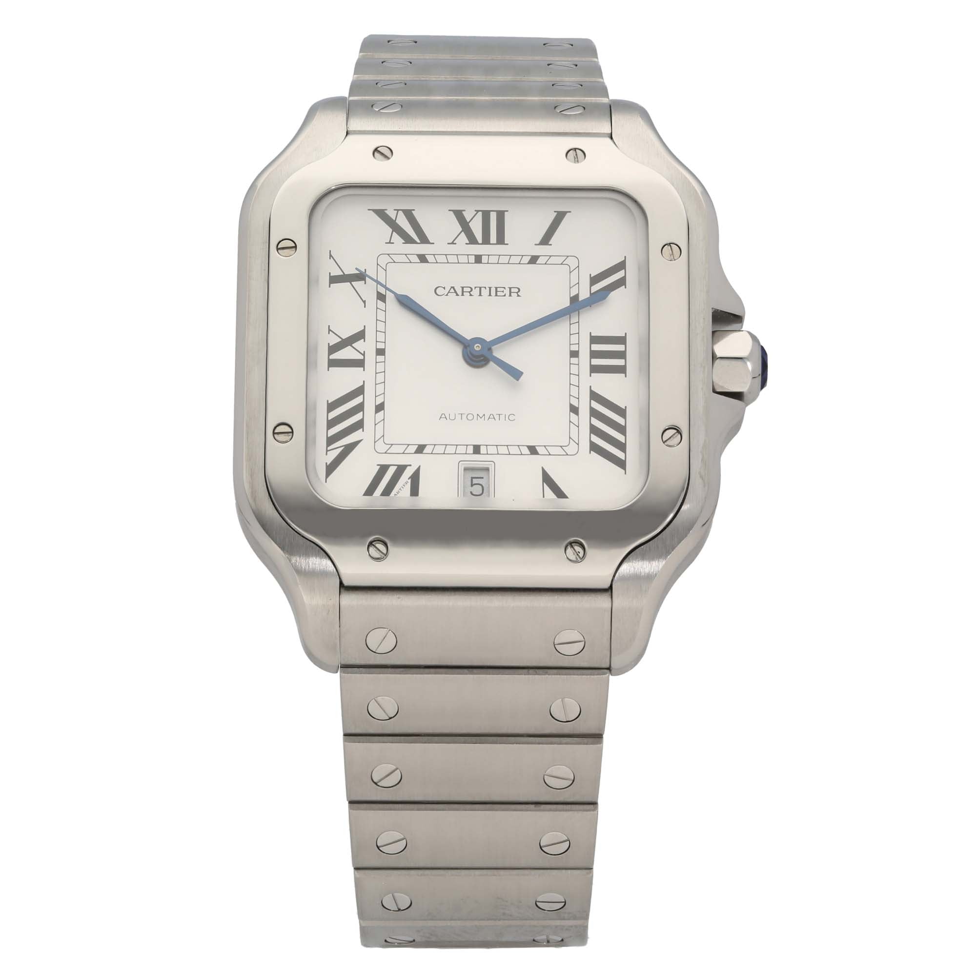 cartier santos 38mm