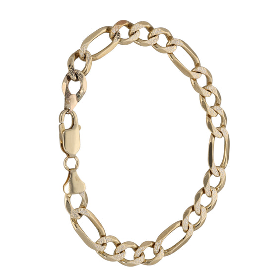Figaro Bracelet  9ct Gold  Gear Jewellers