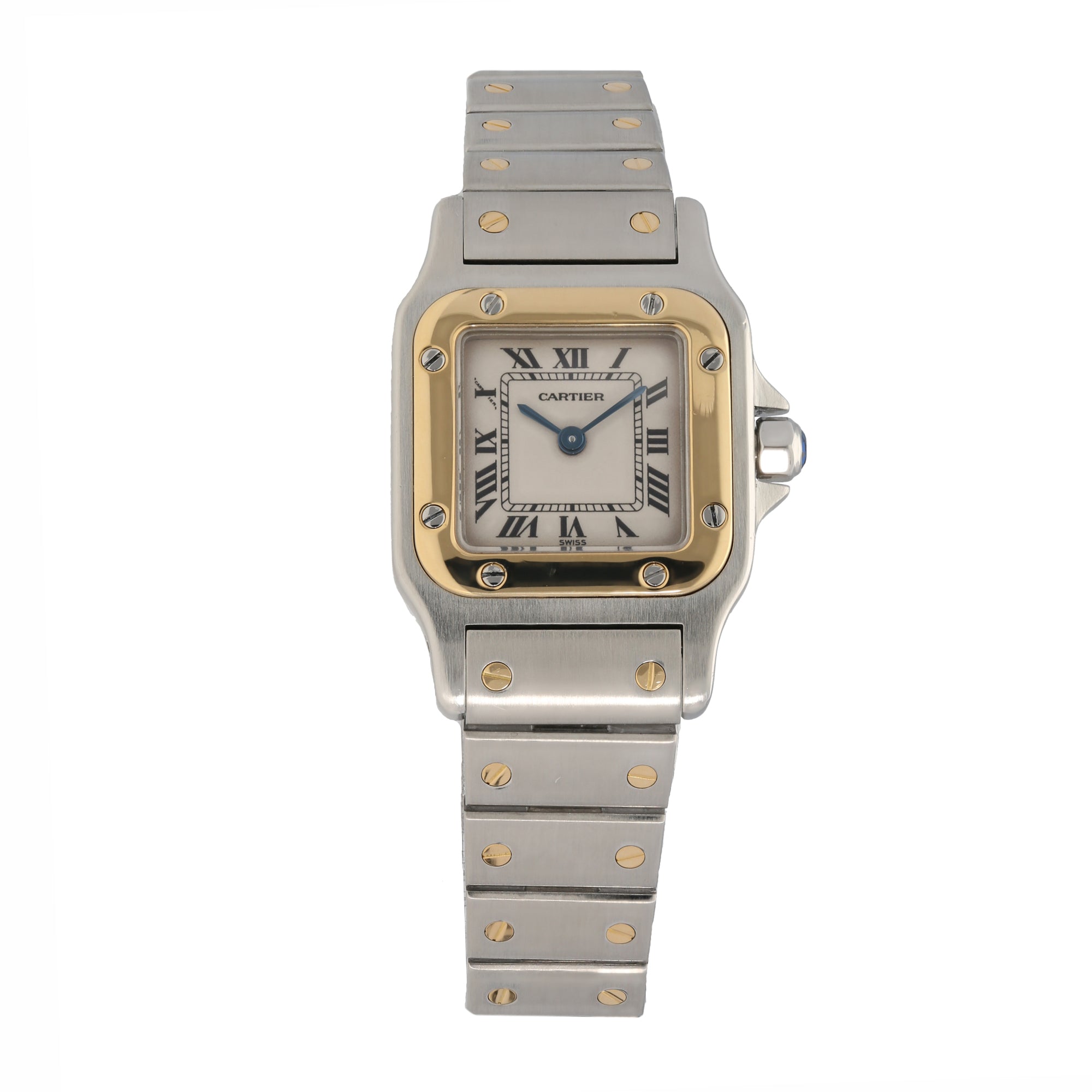 cartier santos bi metal