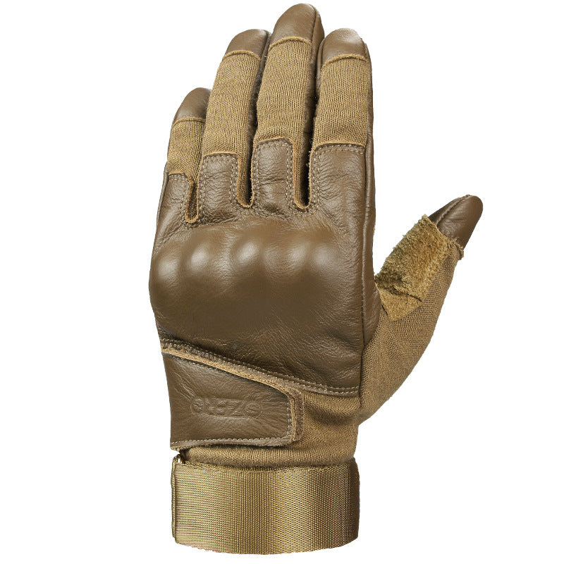 Gloves 1022: Cowhide Safety Work Tactical Motorcycle Cloves