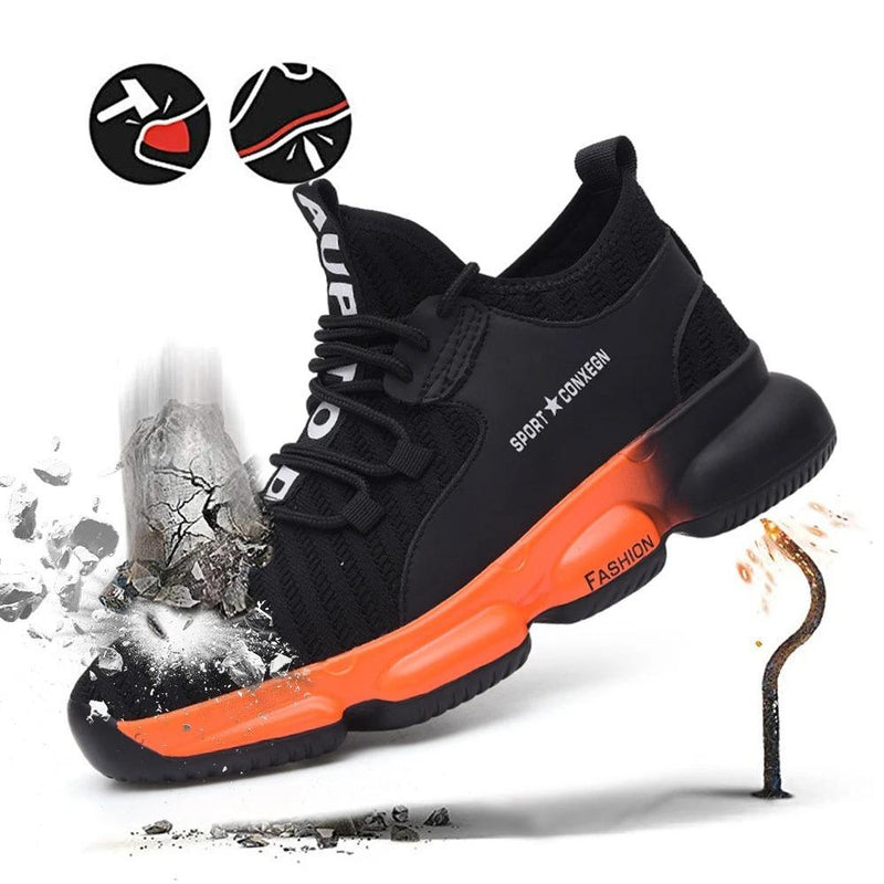 RAYDLINX Work Steel Toe Safety Shoes For Men Women - Raydlinxshop