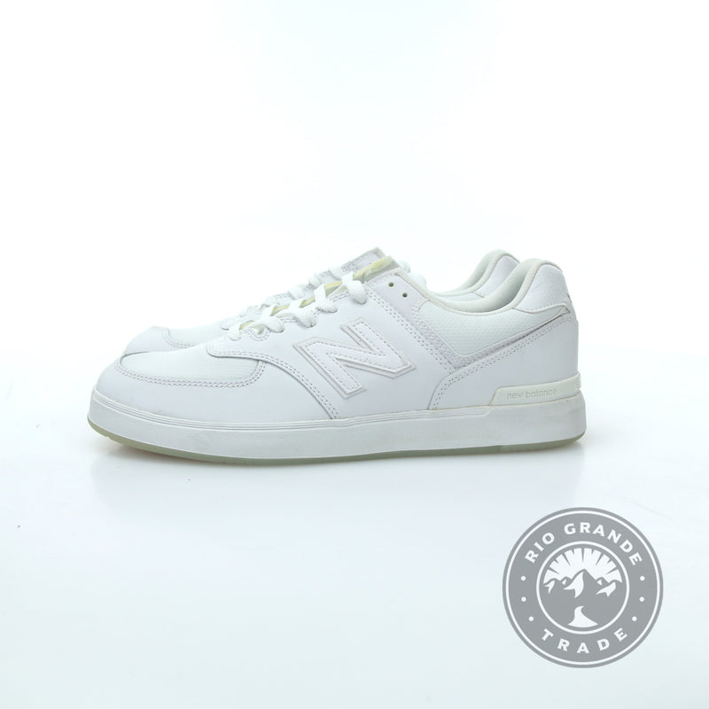 NEW New Balance AM574SSG Men's All Coast 574 V1 Sneakers in White - 11 Wide
