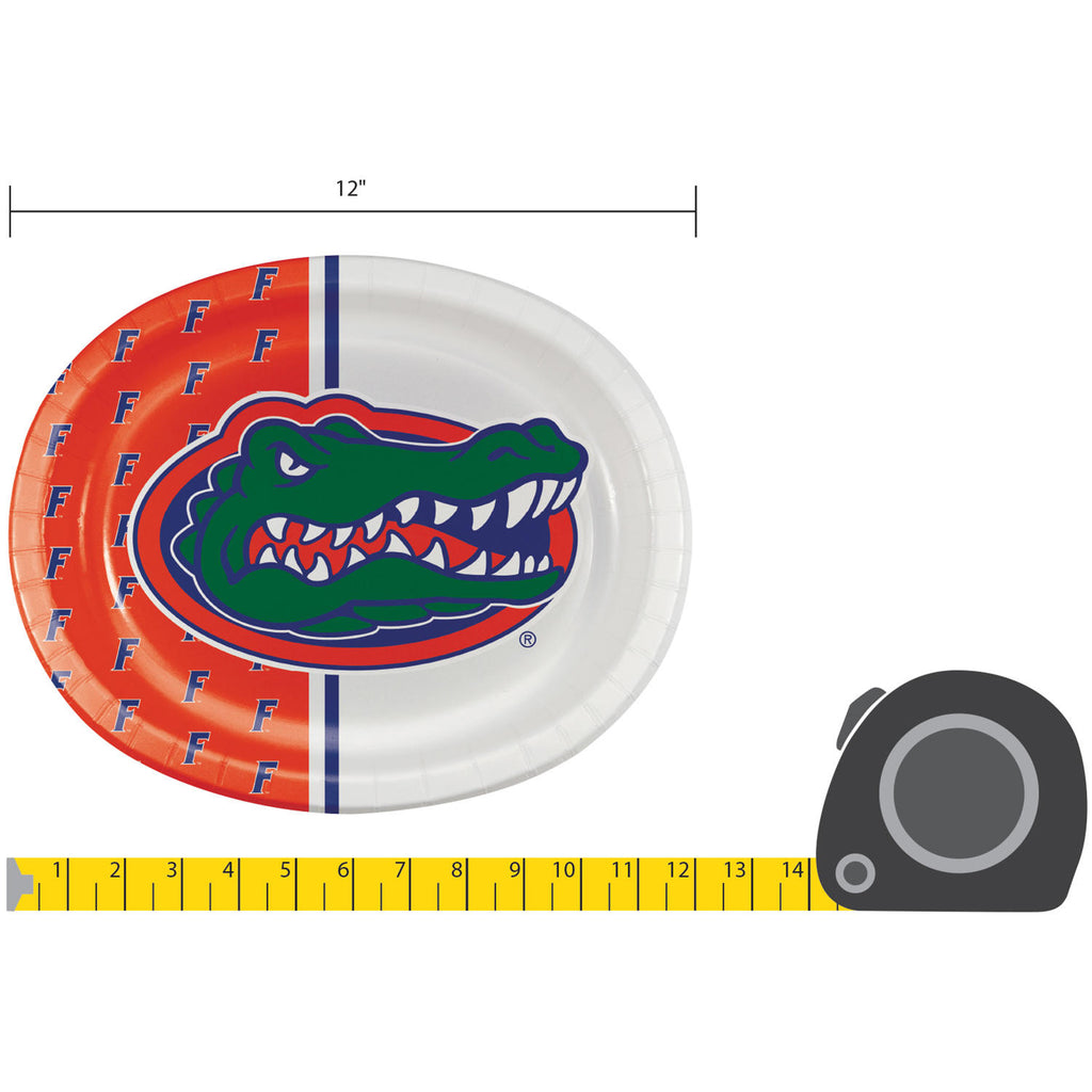 NCAA Platter Plates 10" x 12" (55 ct.) - Choose Your Team