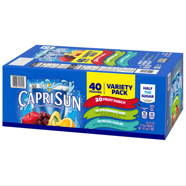 Capri Sun Variety Pack 6 Fl Oz 40 Pk Openbax 9452