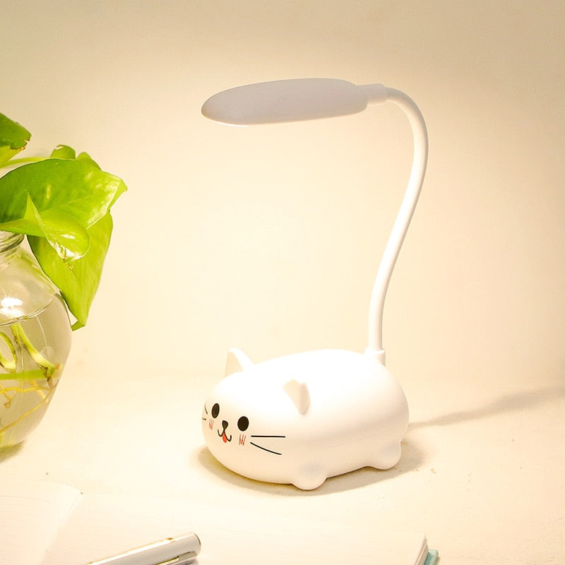 kitty desk lamp