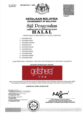 Getshera Halal Lipmatte Malaysia Jakim