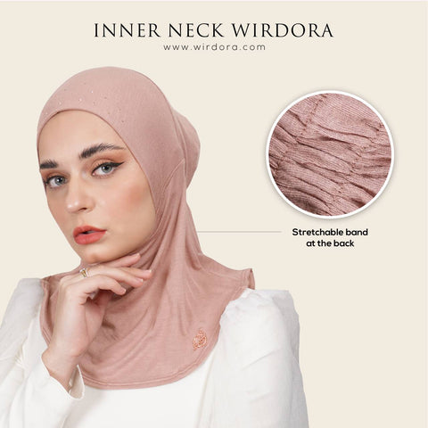 Wirdora inner neck swarovski cotton malaysia