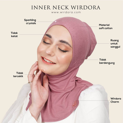 Wirdora Inner neck cotton swarovski malaysia