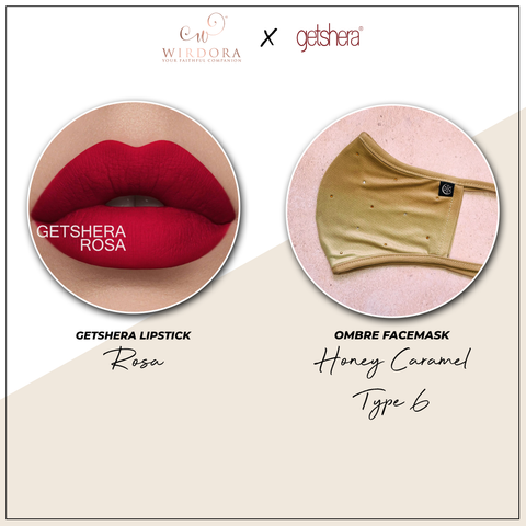 Wirdora Getshera Facemask Lipmatte Halal Malaysia