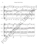 Mozart's Clarinet Quartet sheet music- The Marriage of Figaro Overture (score+parts) - ChaipruckMekara