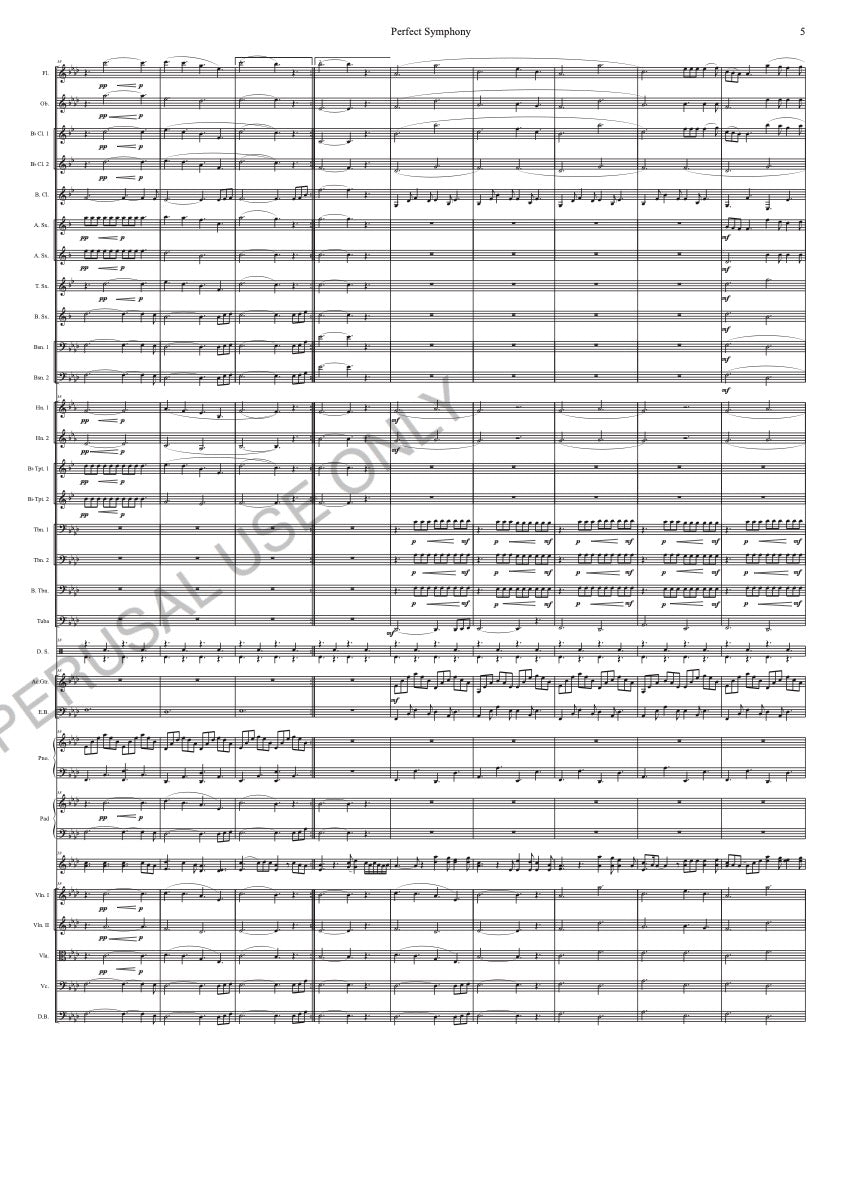 Perfect Symphony for Tenor (voice) and Pop Orchestra by Ed Sheeran (Score+Parts)
