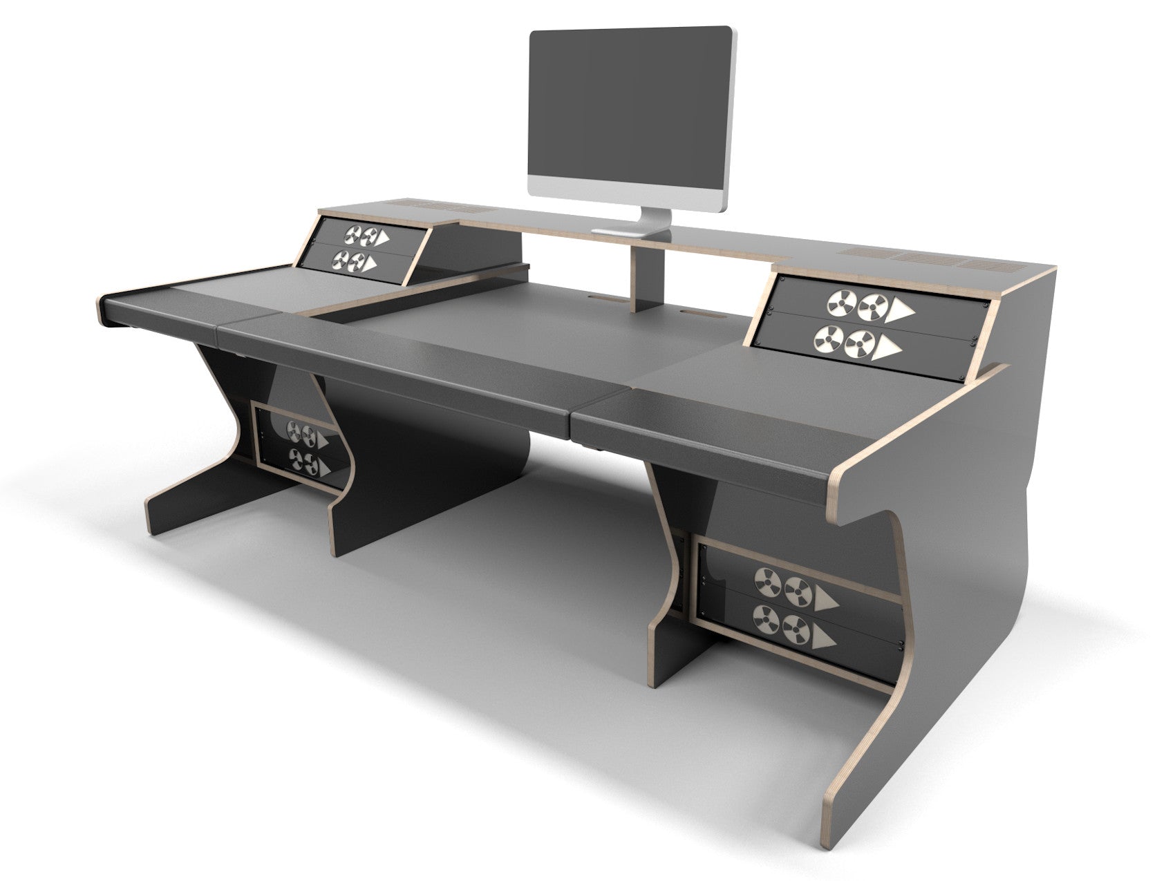 Middle Eight - Customisable Studio Desk for Mixing Consoles and Control  Surfaces – Fusion Studio Works