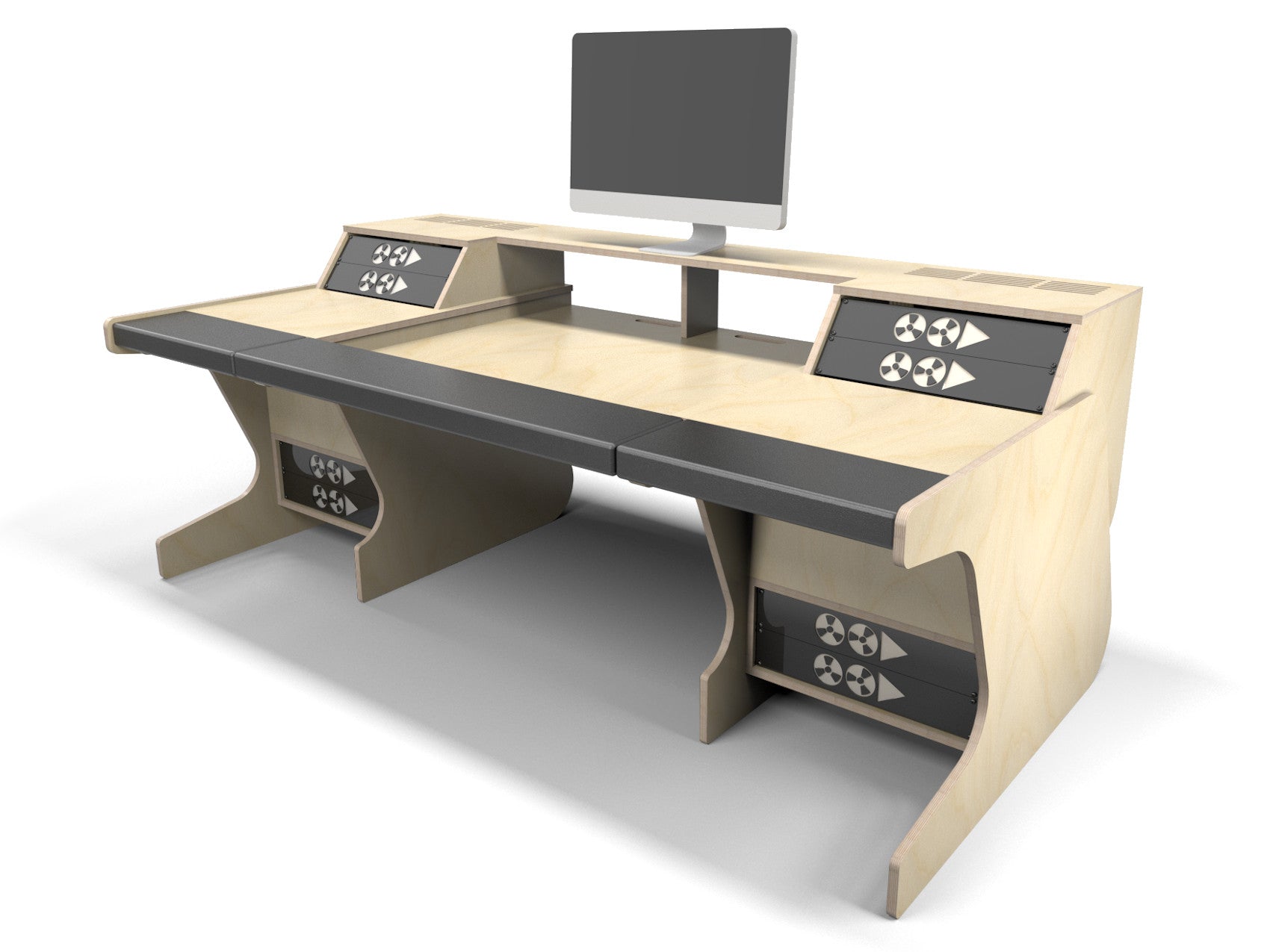 Middle Eight - Customisable Studio Desk for Mixing Consoles and Control  Surfaces – Fusion Studio Works