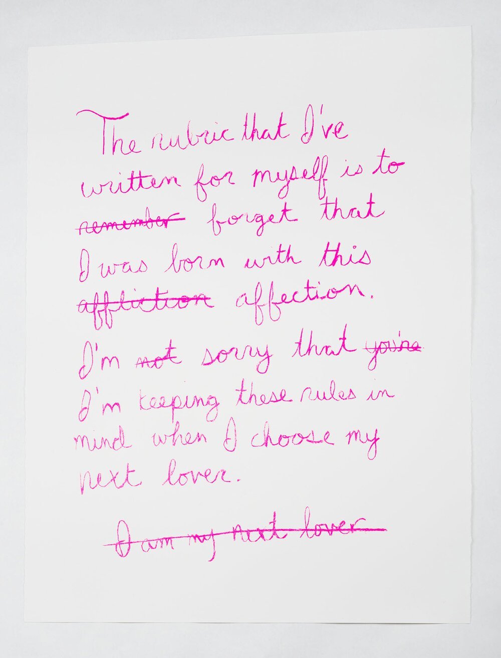 A Lesson Finally Learned By A Woman On The Eve of Her 41st Birthday (Imaginary Love Songs #1)
