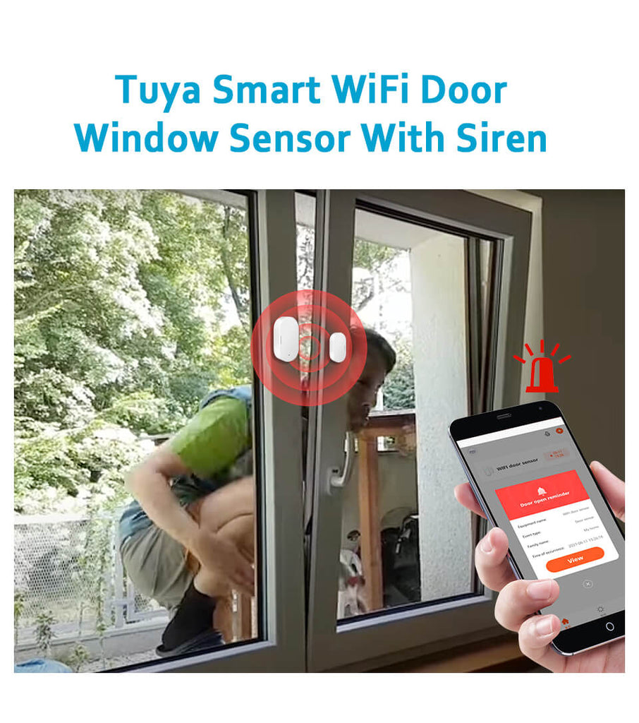 tuya wifi window alarm