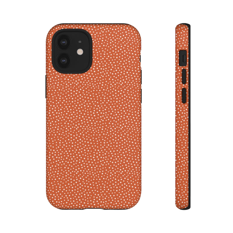 Orange dot Phone Case