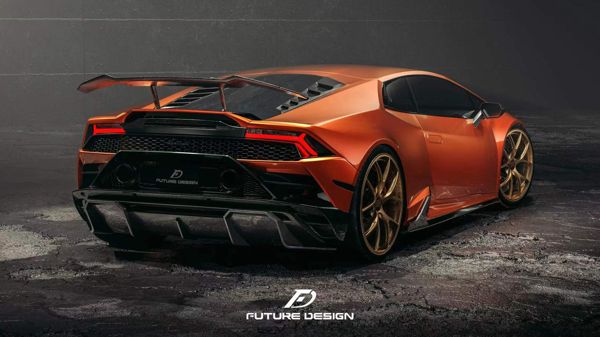 Future Design FD Carbon Fiber REAR DIFFUSER for Lamborghini Huracan EV –  Future Design Carbon
