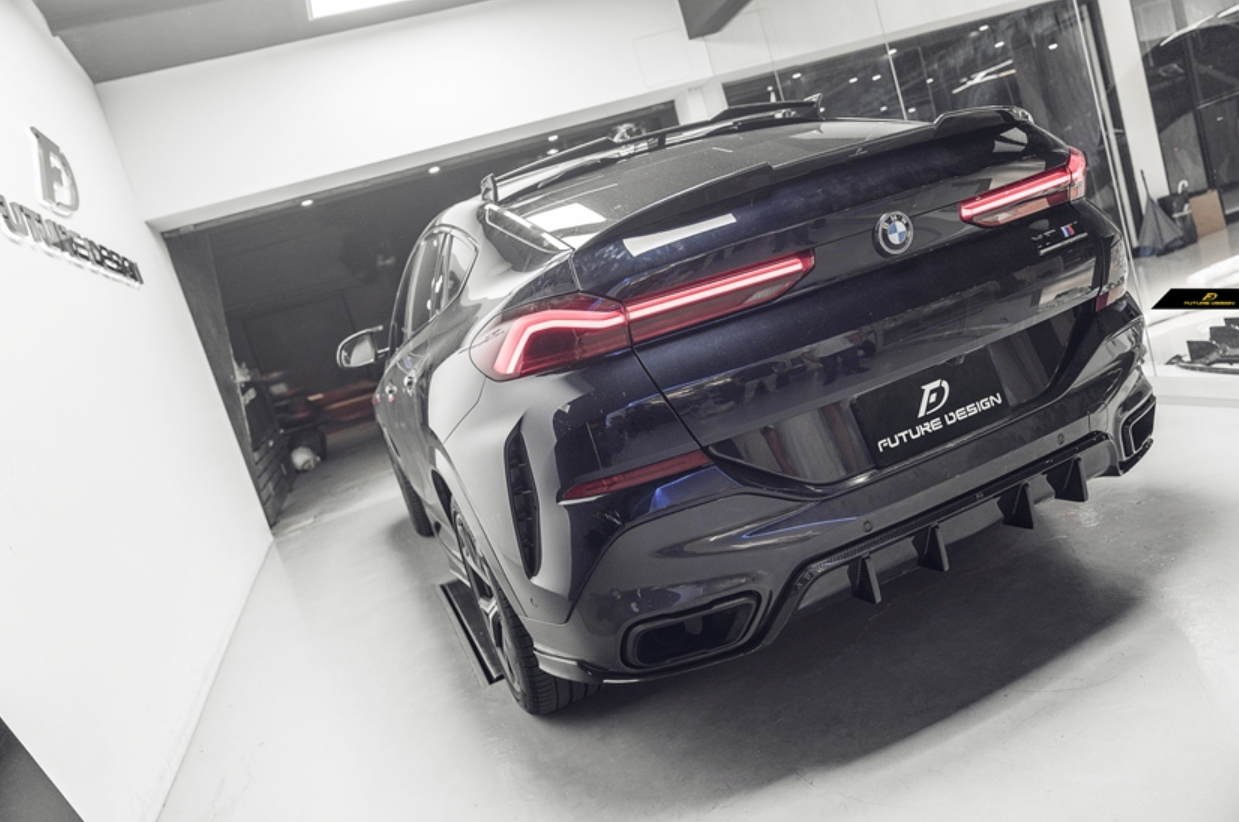 Future Design FD Carbon Fiber REAR ROOF SPOILER for BMW X6 X6M G06 202