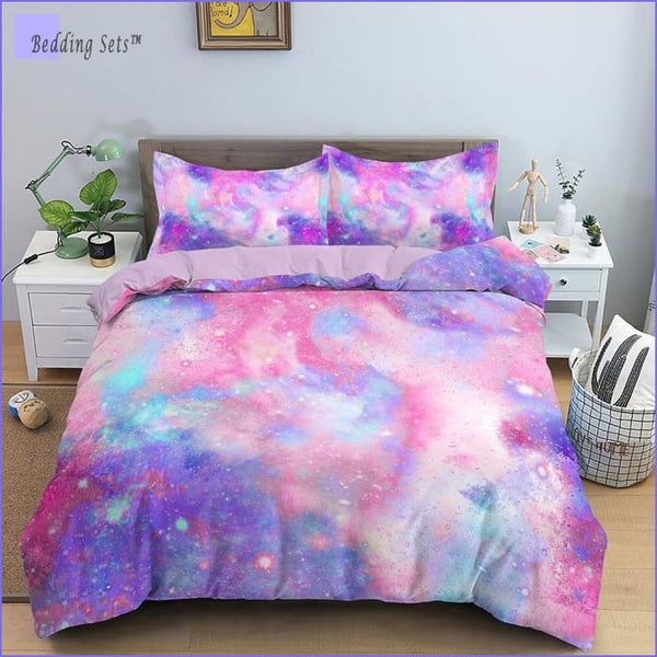 Pink Galaxy Bedding | Bedding-Sets™