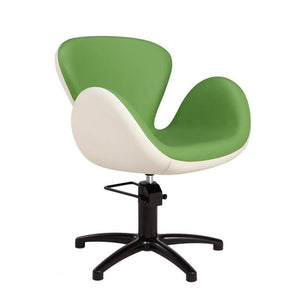 green styling chair