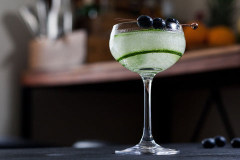 Non-Alcoholic Sparkling Gin cocktail