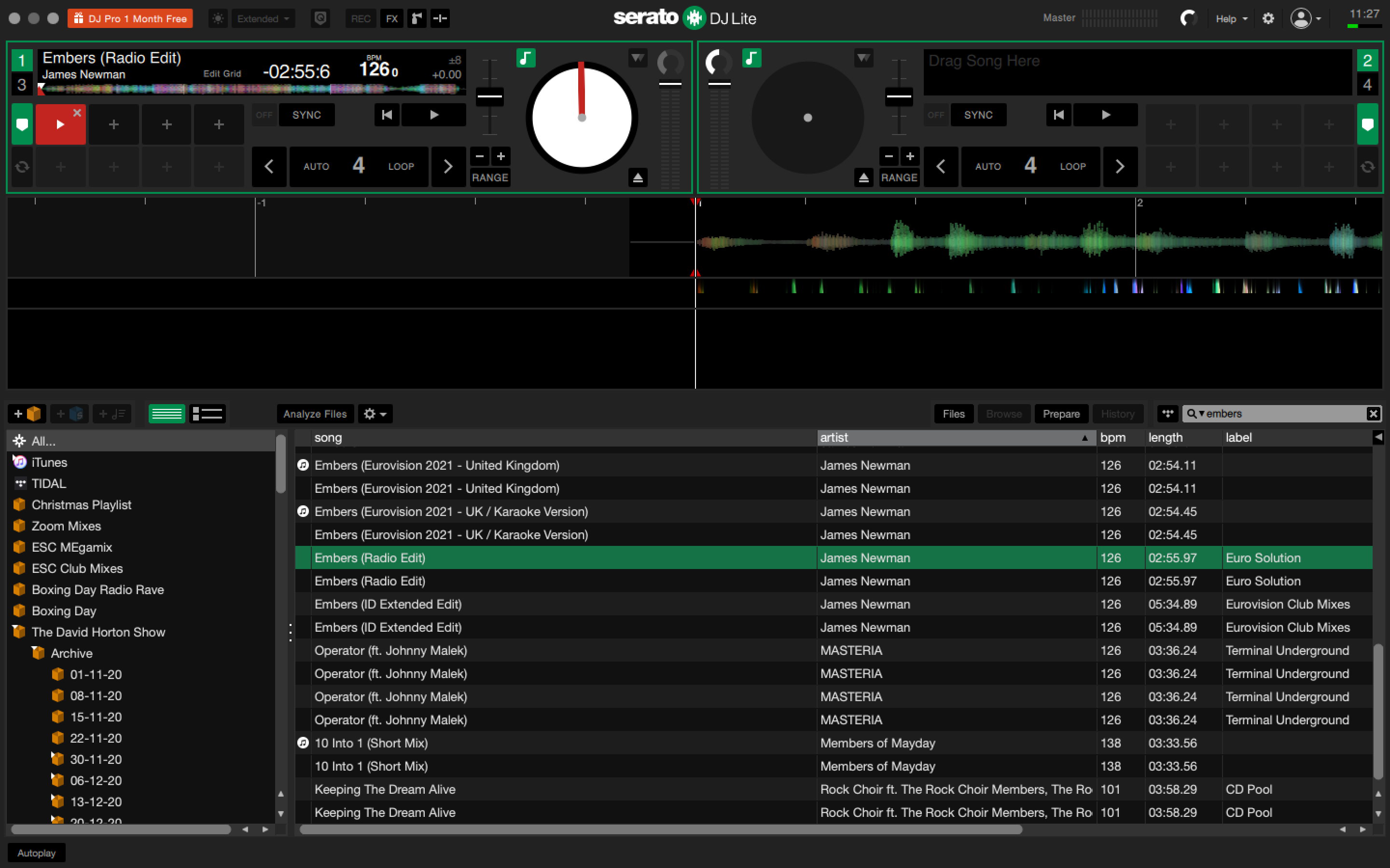 Serato DJ Lite - Cue Point 1