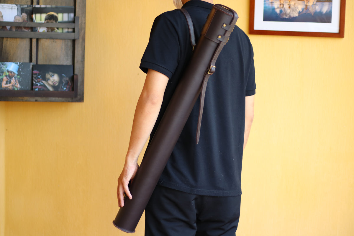 Leather Poster Tube 