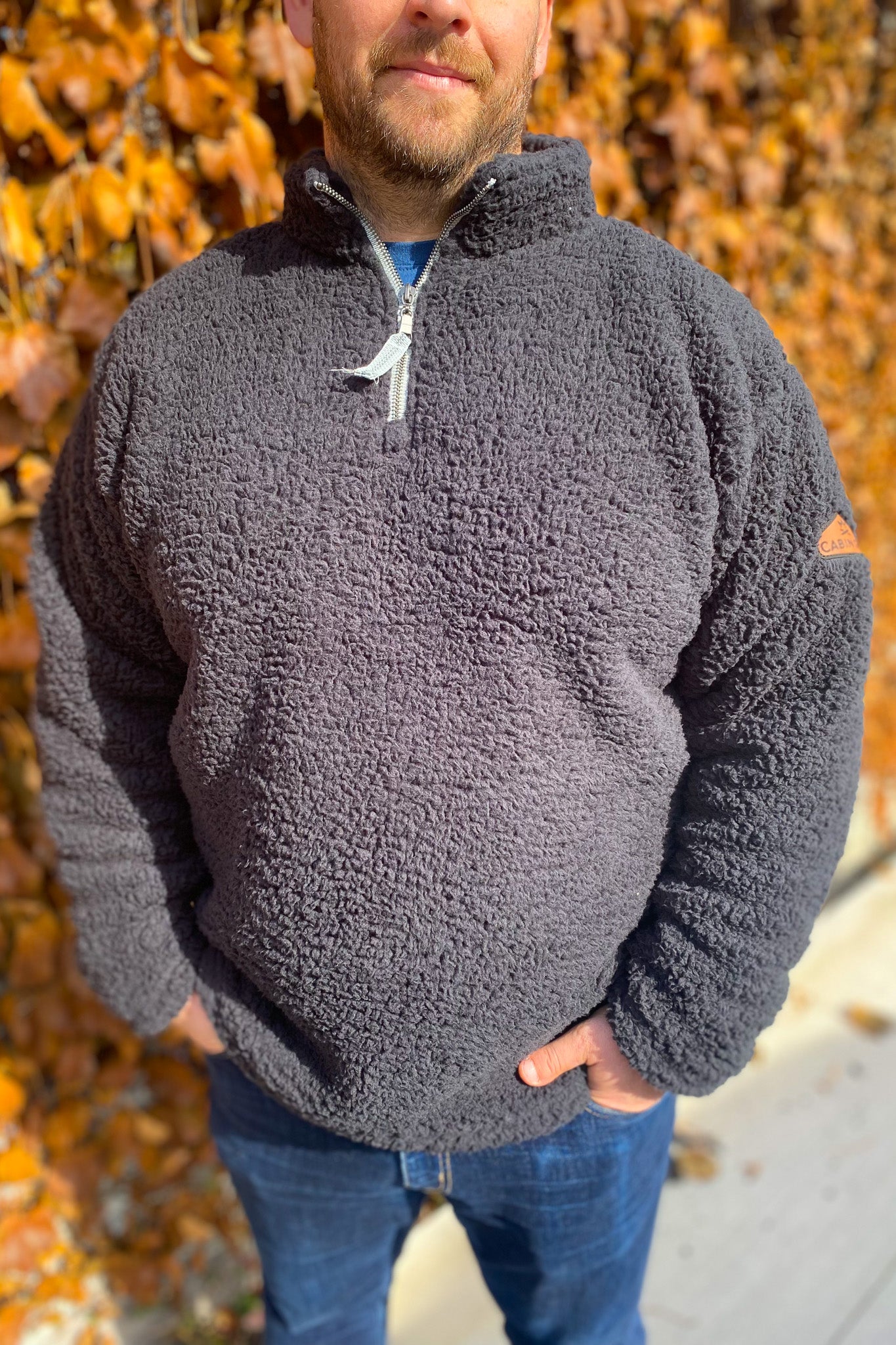 Cabin Guy Sherpa Quarter-Zip Pullover