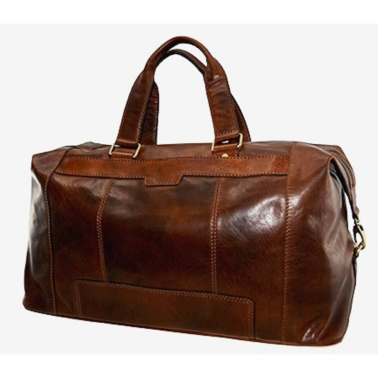 Cheyenne Hand-Stained Antique Buffalo Companion Duffel – Airline Intl