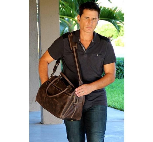 Messenger Bag, Distressed Buffalo – GTMoriginals