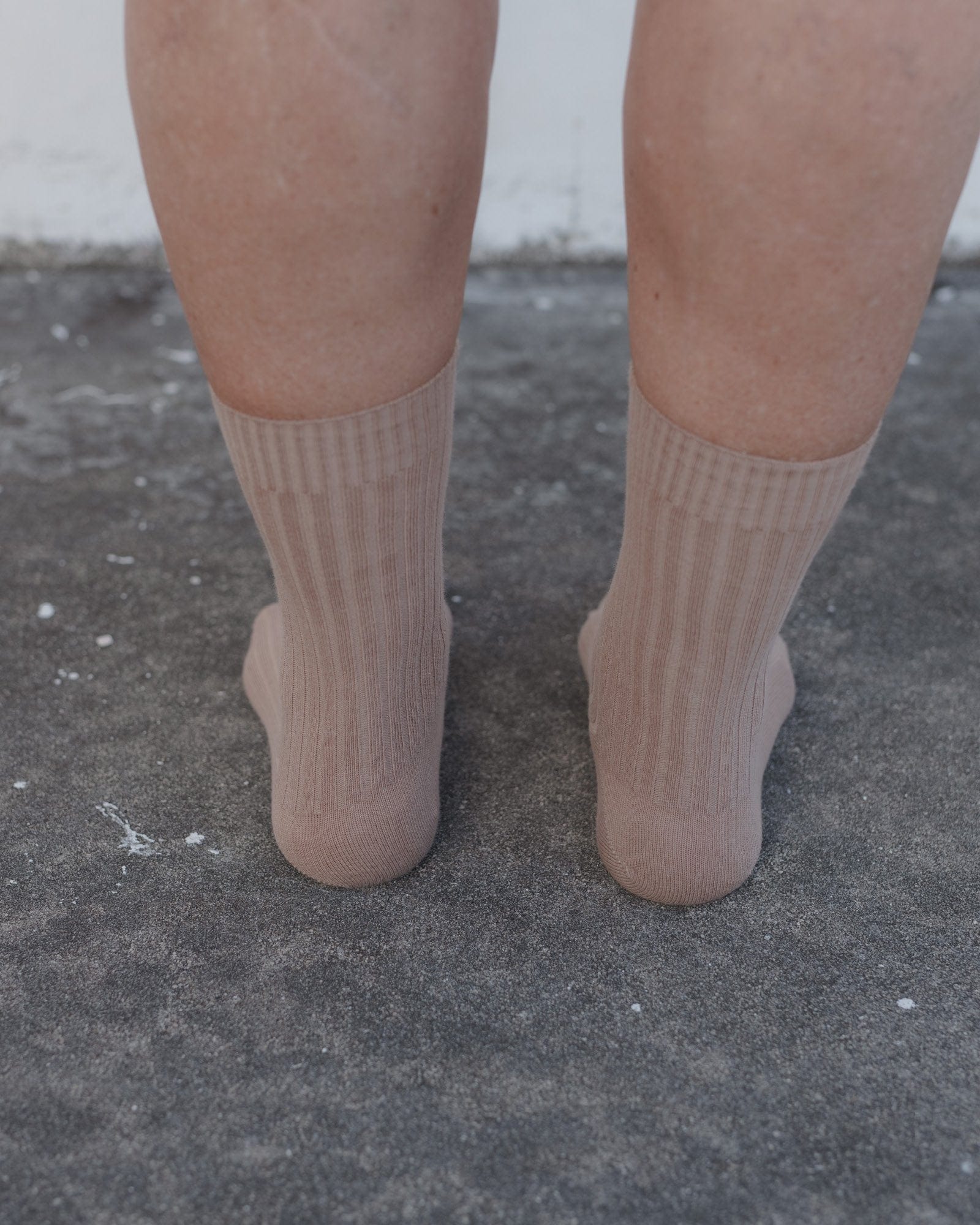 Rib Overankle Socks