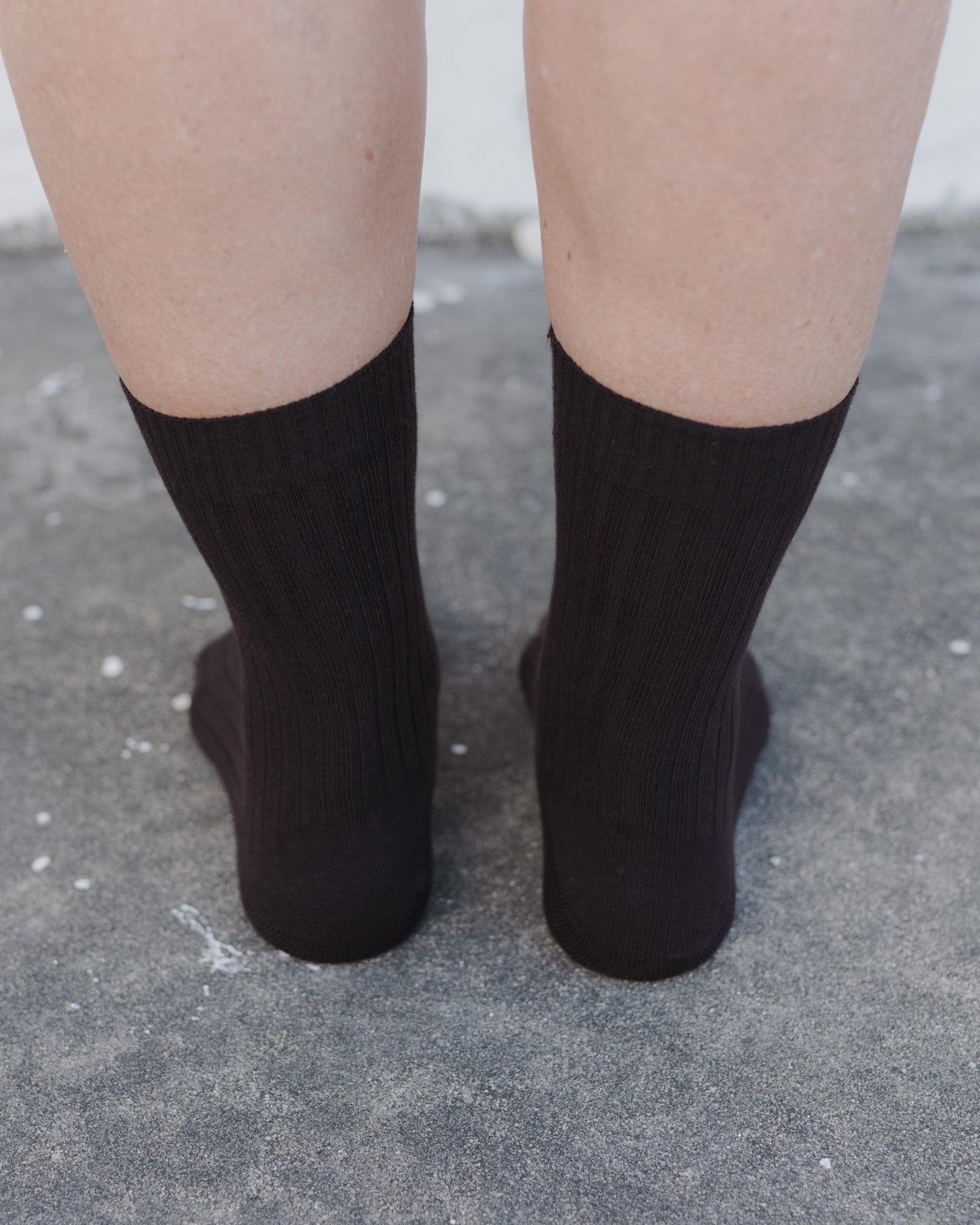 Rib Overankle Socks