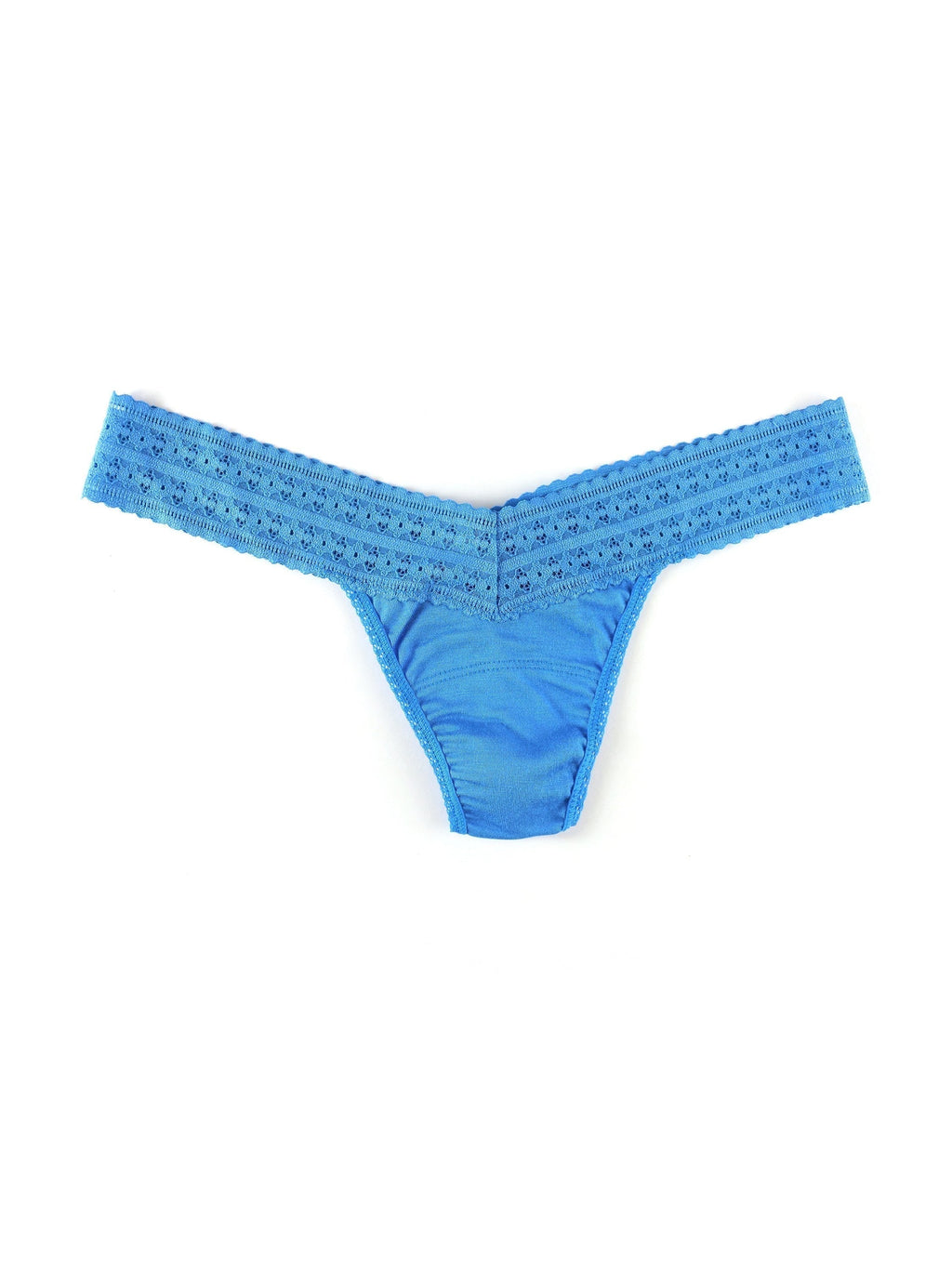 Hanky Panky Women's Daily Lace Original Rise Thong - One Size - Storm Cloud  Blue : Target