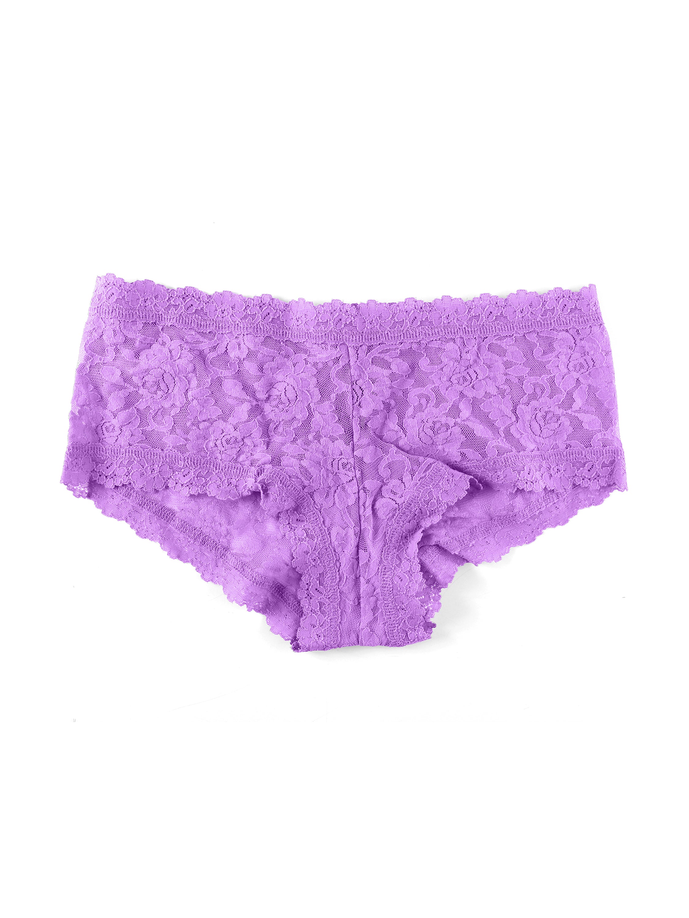 Shop Hanky Panky Signature Lace Boyshort In Purple