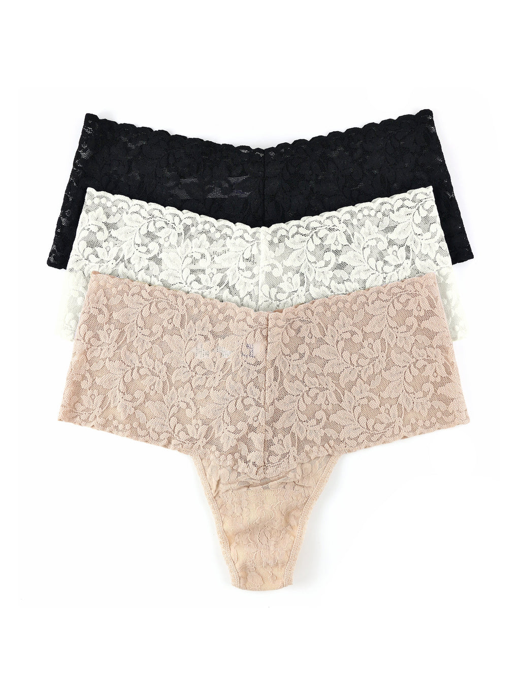 3-pack thong - JOHN - BRIQUE ROUX - ETAM