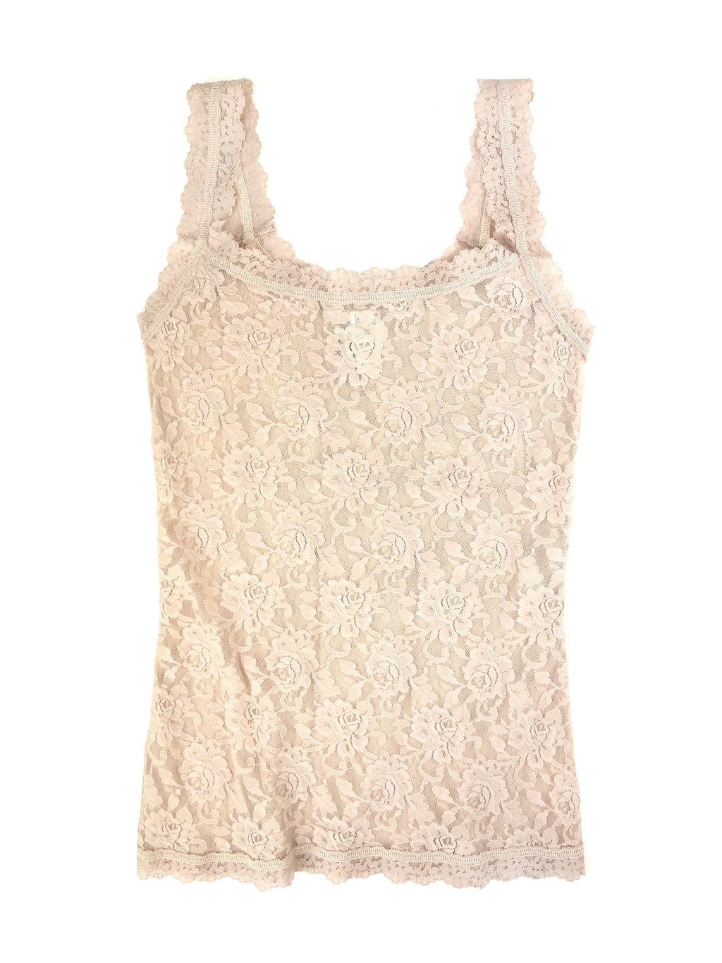 Signature Lace Padded Crossover Bralette Chai