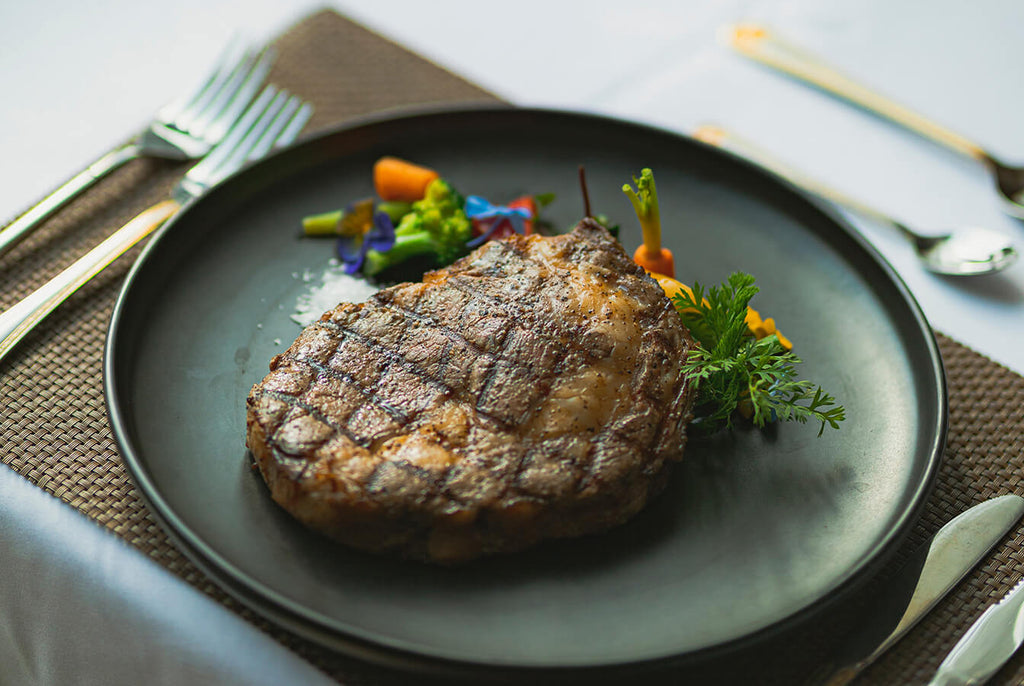 Picture of a ribeye steak