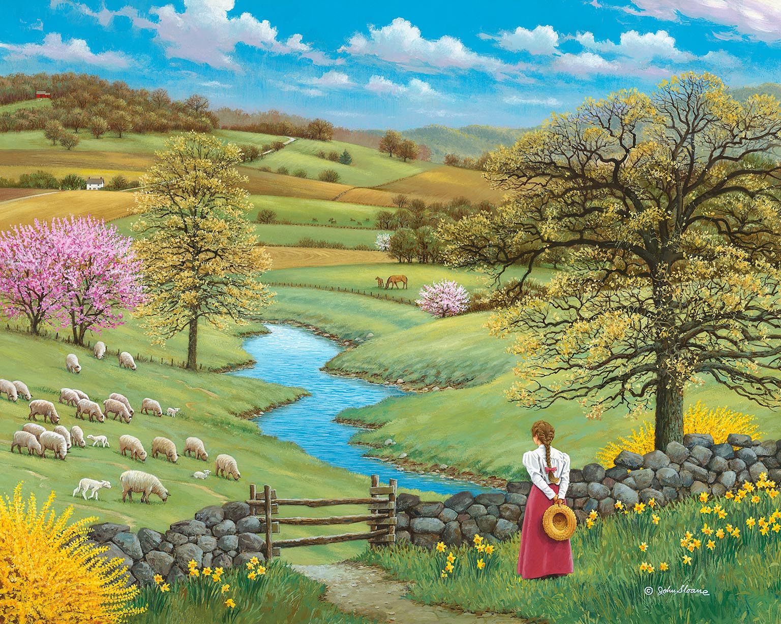 He enjoys painting. Джон Слоан пейзажи. Художник John Sloane картины. Джон Слоан цветы. Genshin пейзажи.