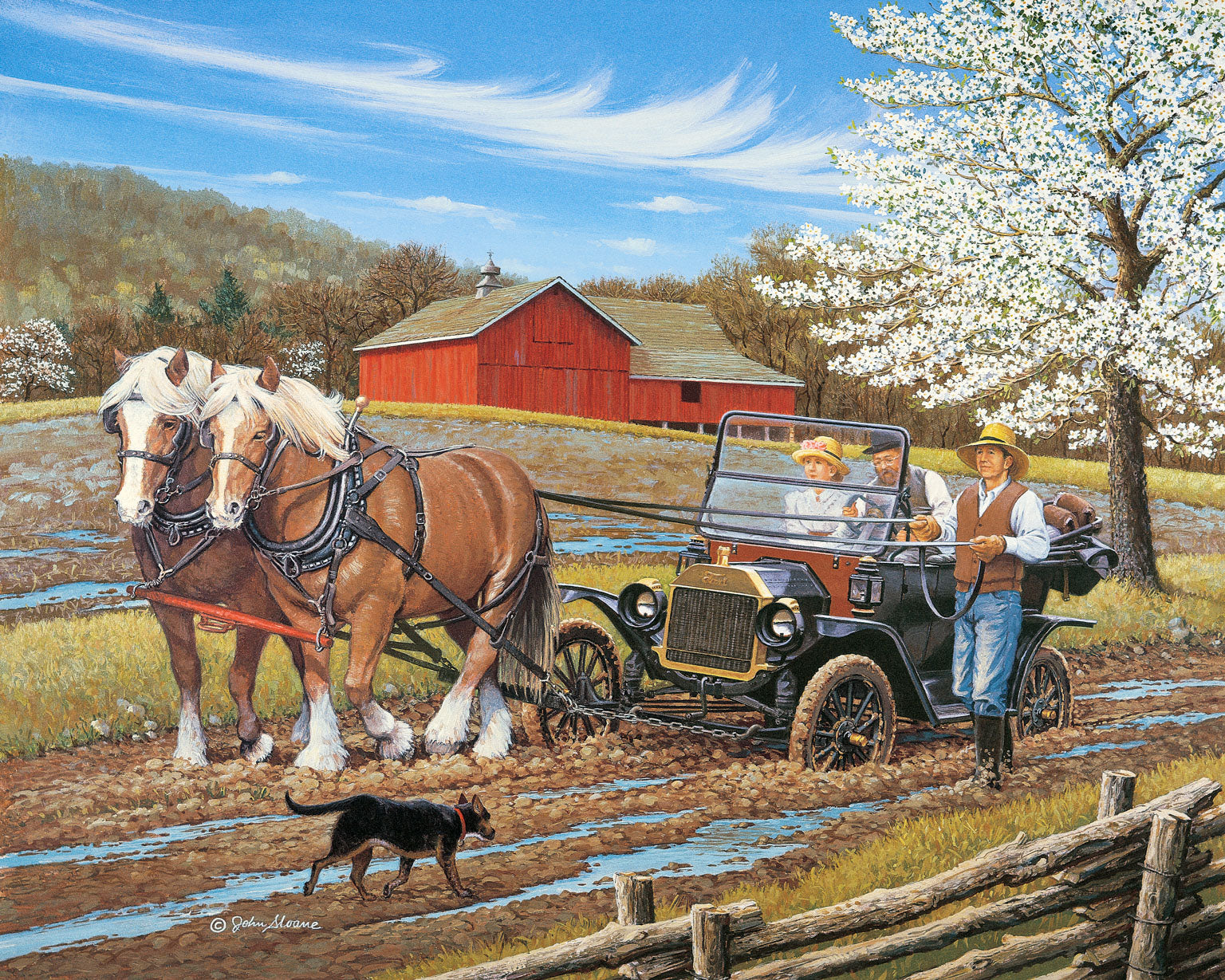 Художник-реалист John Sloane