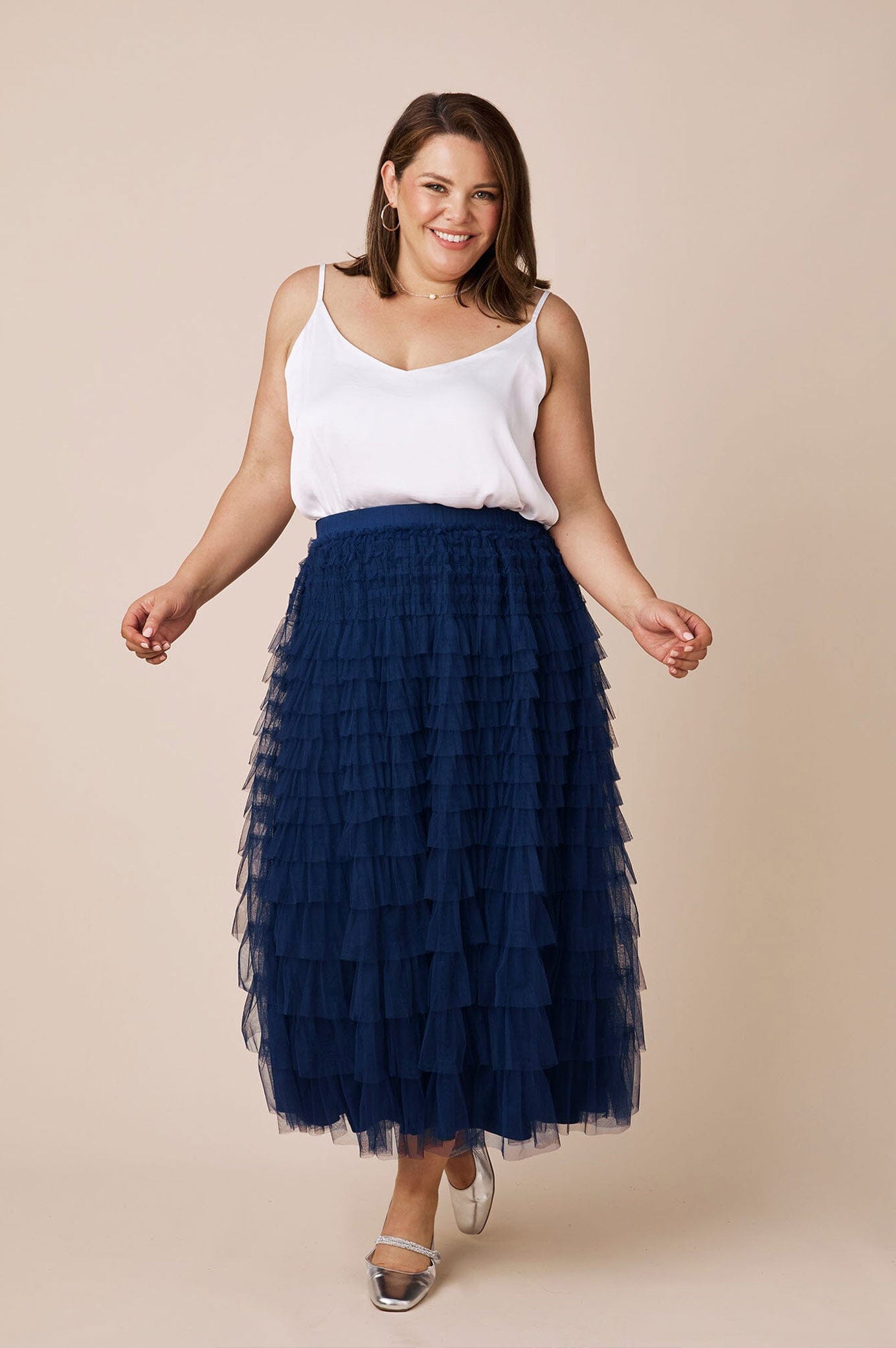 Arnia Skirt Navy - Carolina product image