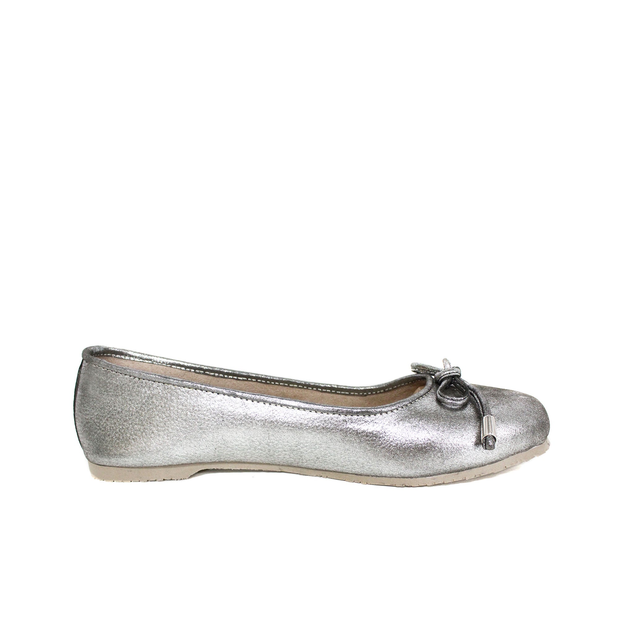 silver ballet flats australia