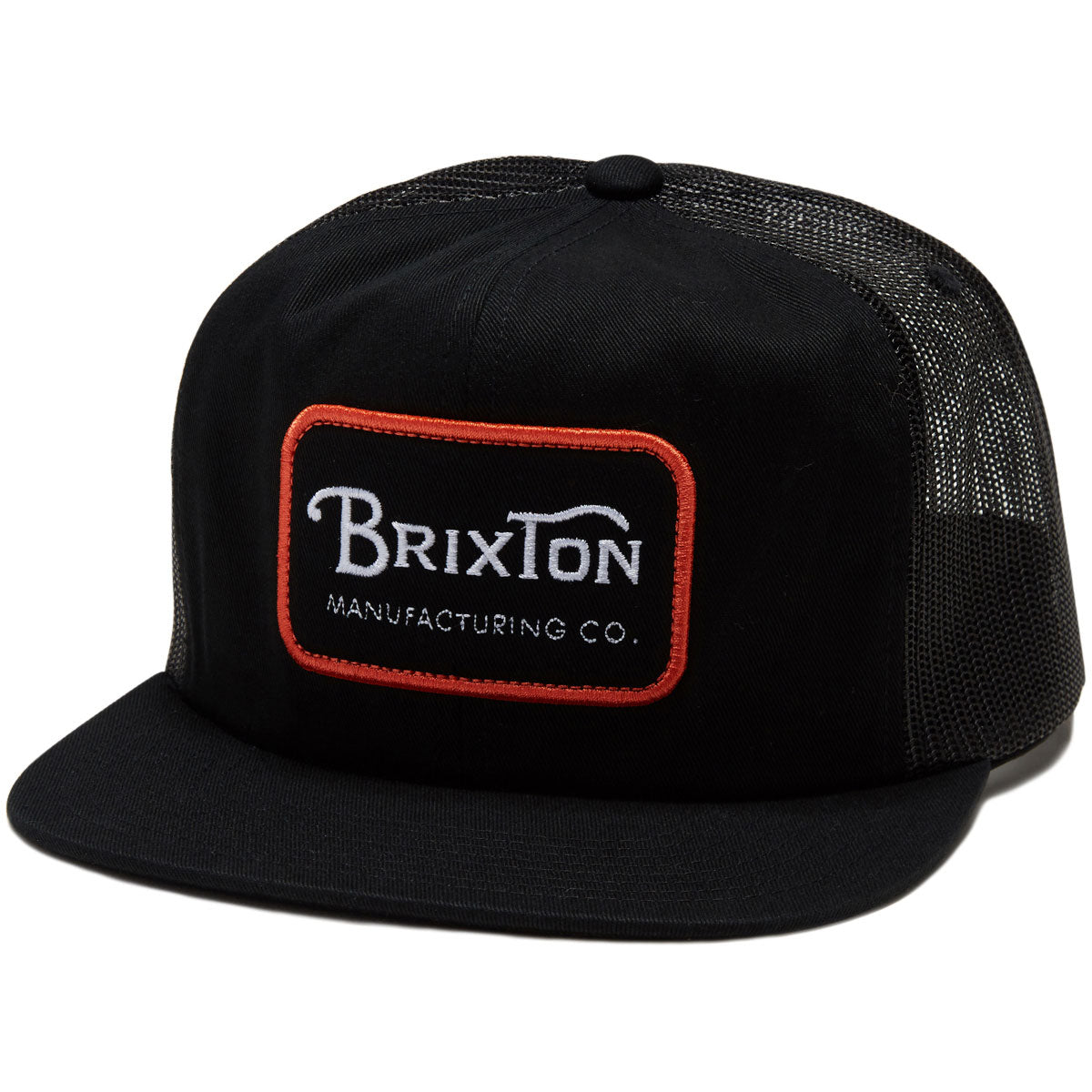 Brixton Grade Hp Trucker Hat - Black/Orange/White